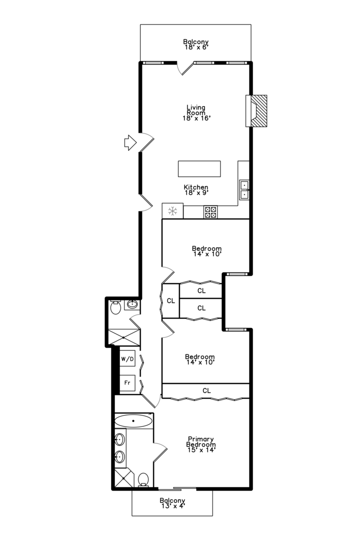 409 W North Avenue Unit: 5E