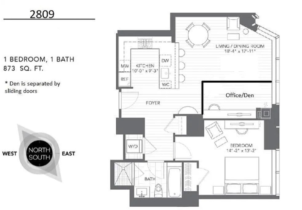 1 Franklin St # 2809