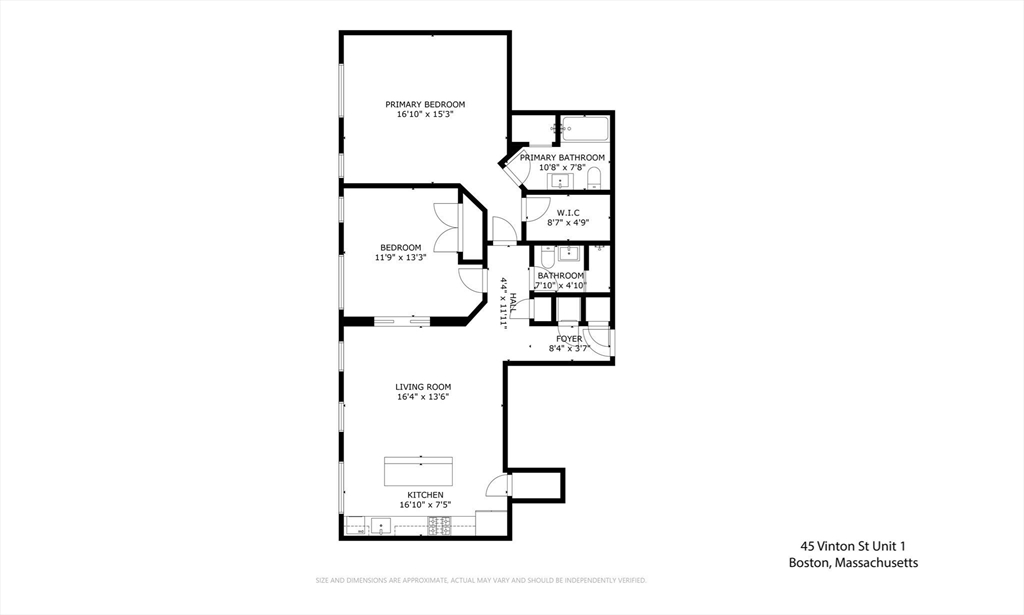45 Vinton St # 1