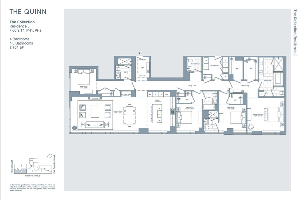 380 Harrison Ave Unit: PH1J