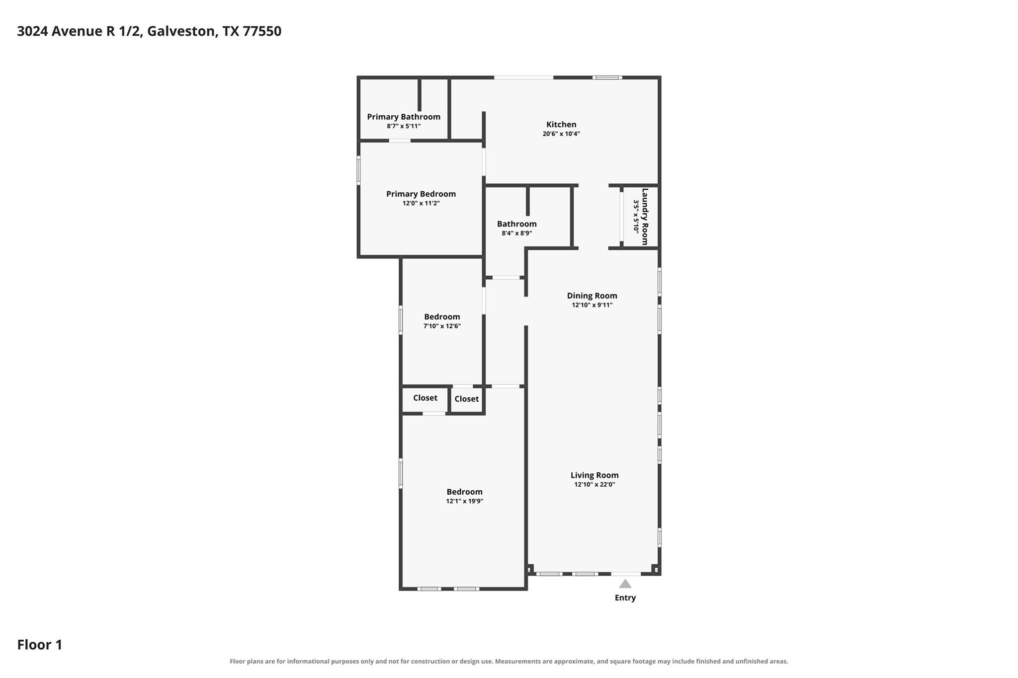 3024 Avenue R Unit: 1/2