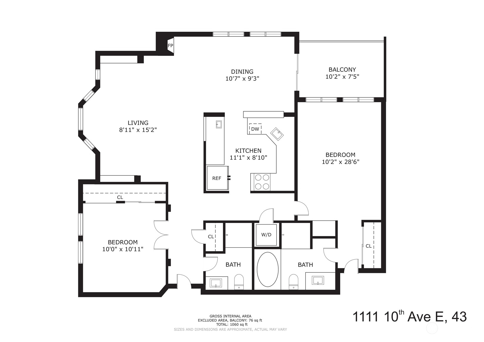 1111 10th Avenue E Unit: 43