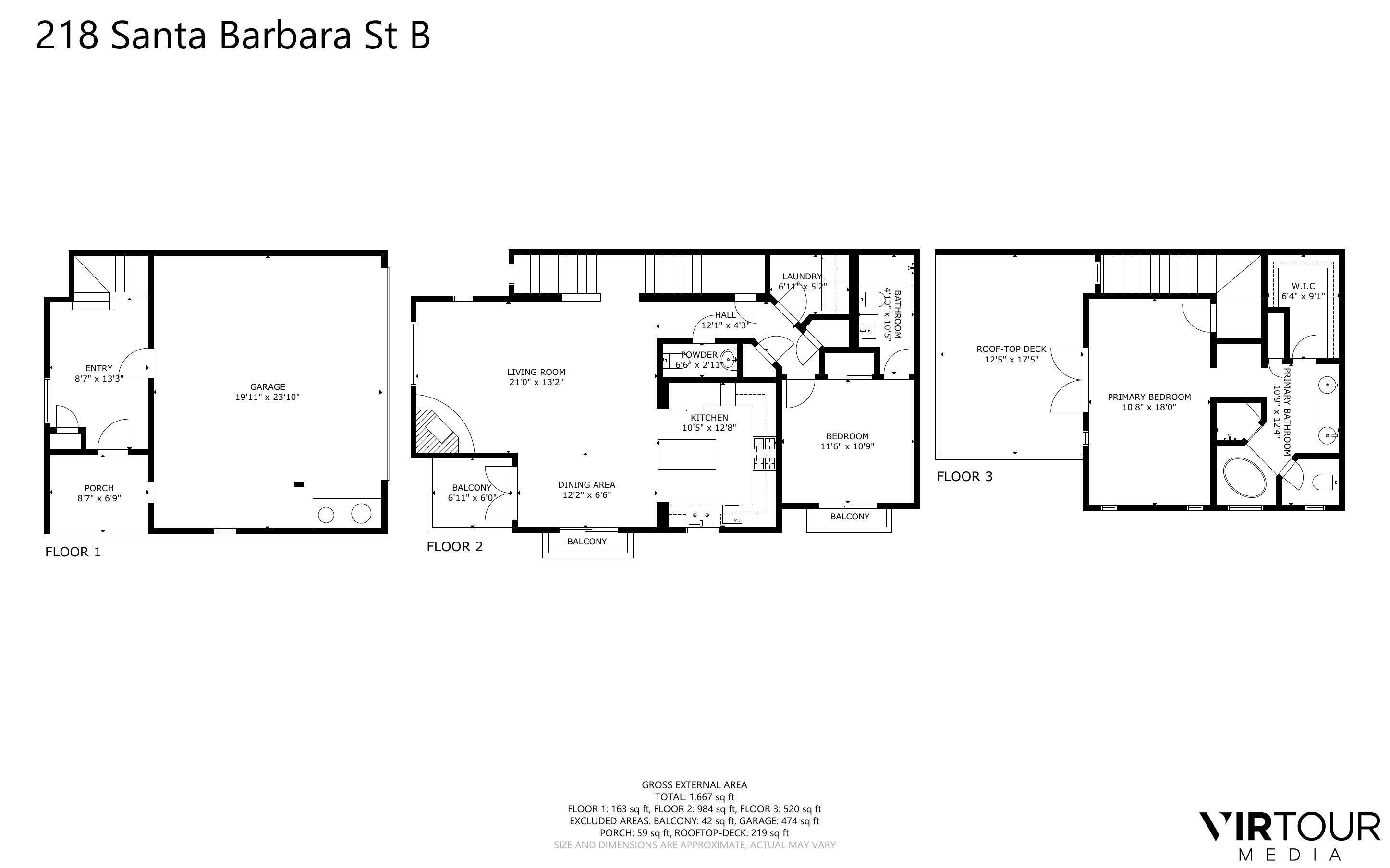 218 Santa Barbara Street Unit: B