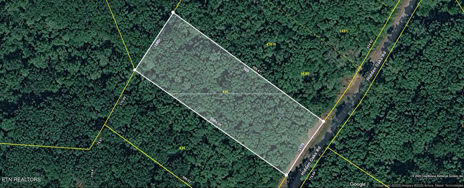 Lot 435 Hidden Oaks Rd