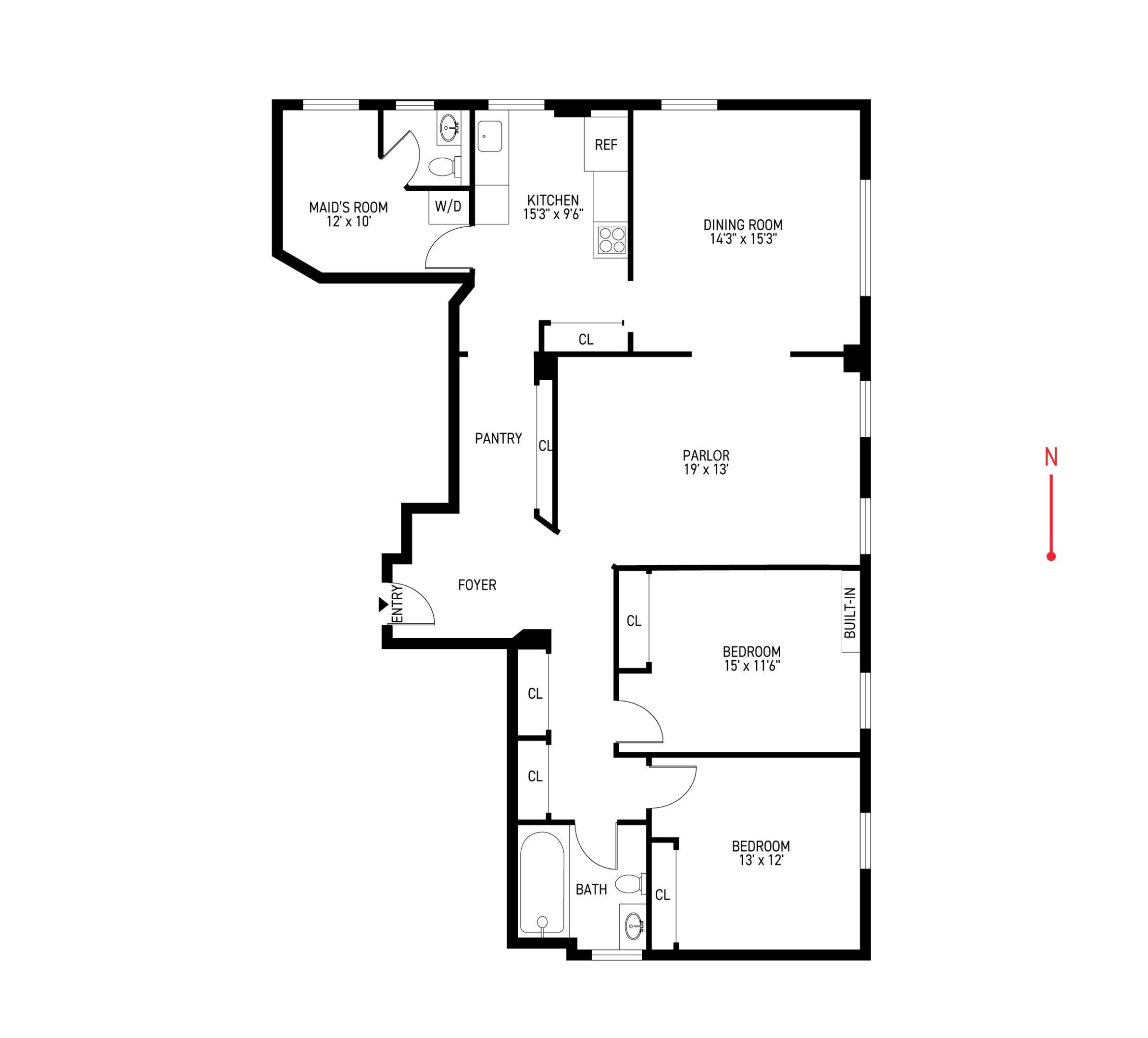 801 W End Avenue 2-E