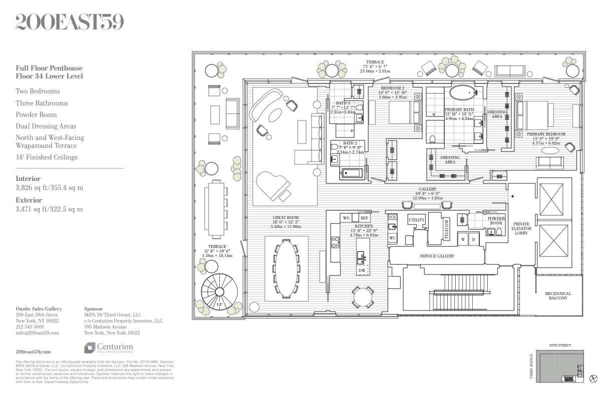 200 E 59TH Street PH34