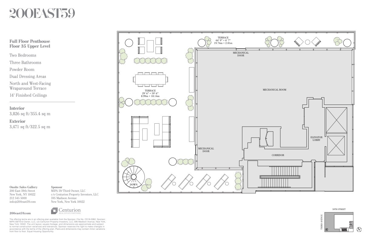 200 E 59TH Street PH34
