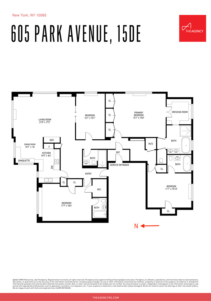 605 PARK Avenue 15D