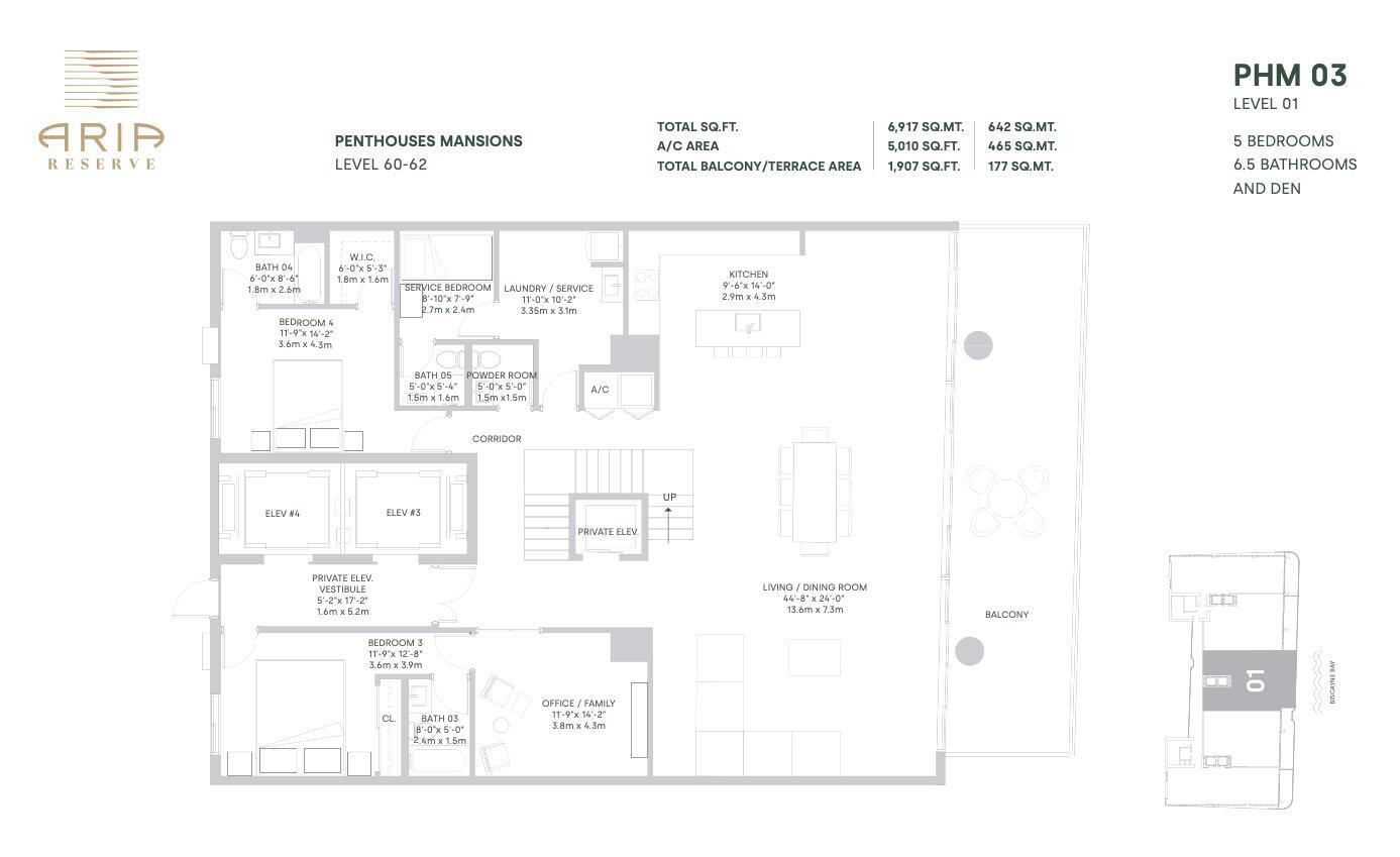 700 NE 24th Street Penthouse Mansion-6003