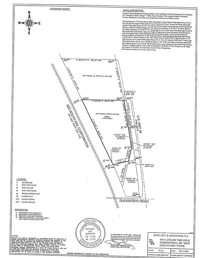 260 Duckworth & Highway 49