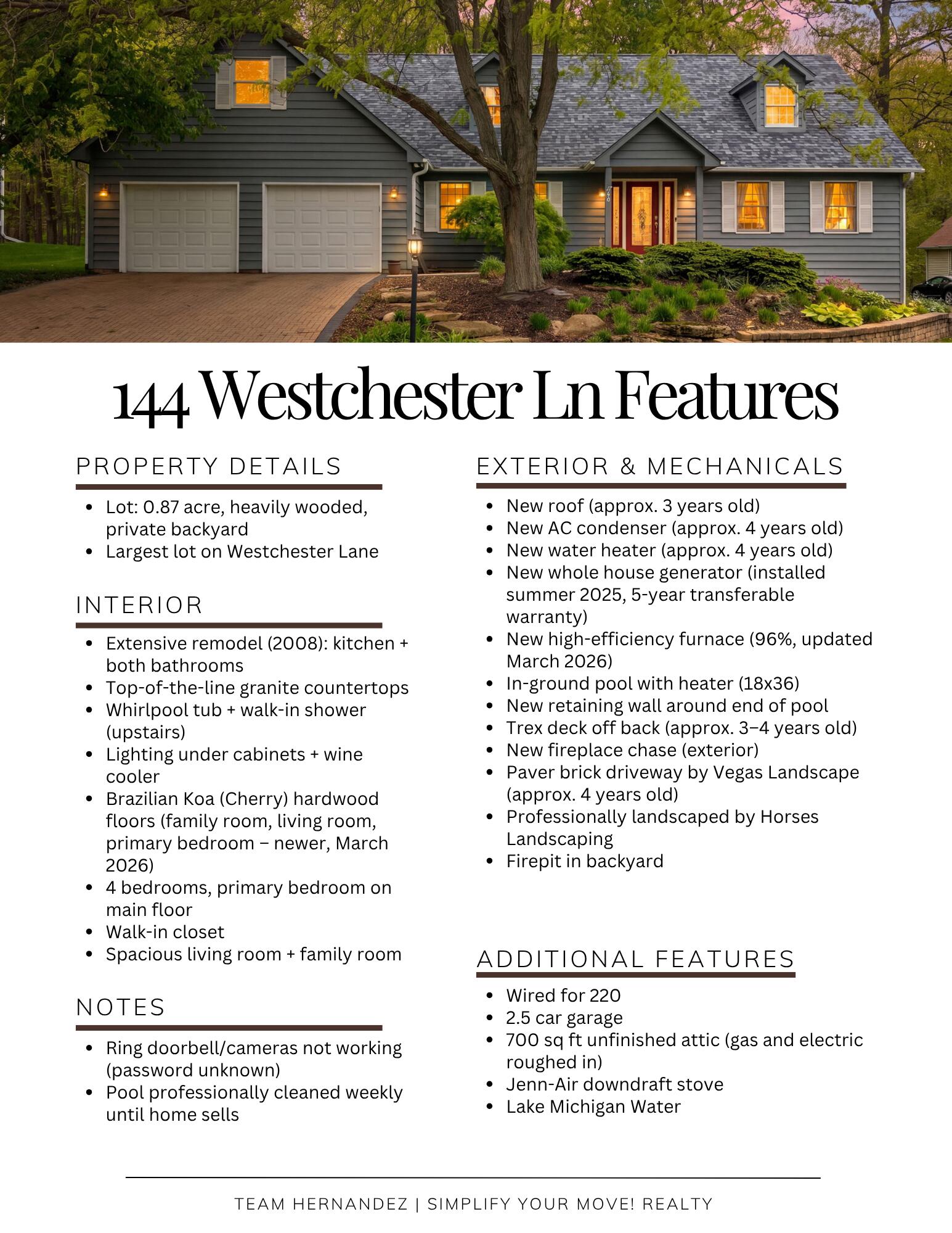 144 Westchester Lane