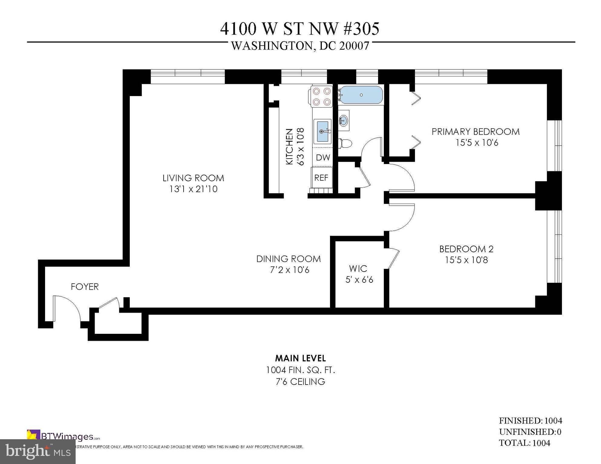 4100 W St NW #305