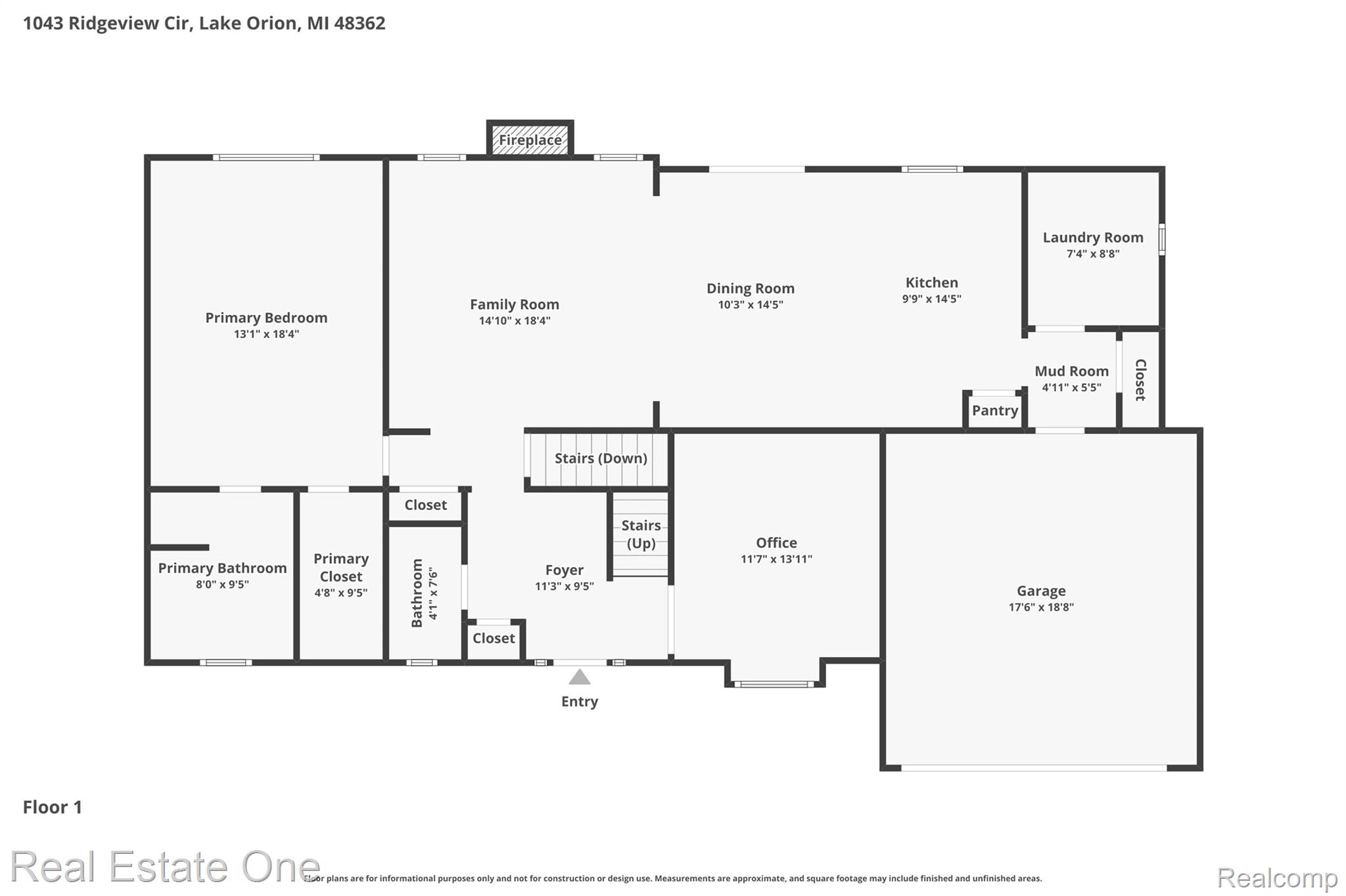 1043 Ridgeview Circle