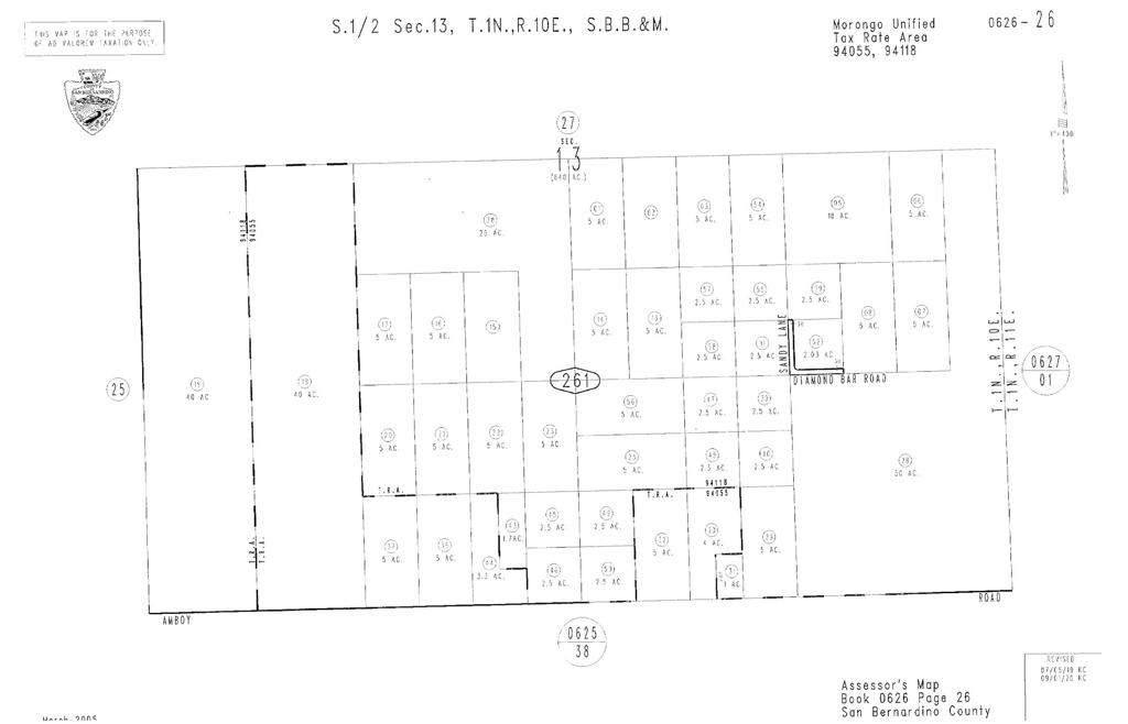 5 Acres Land, Amboy Rd. Wonder Valley
