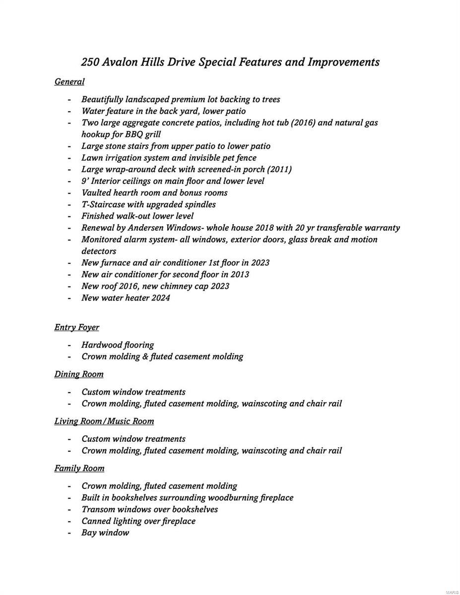 250 Avalon Hills Drive