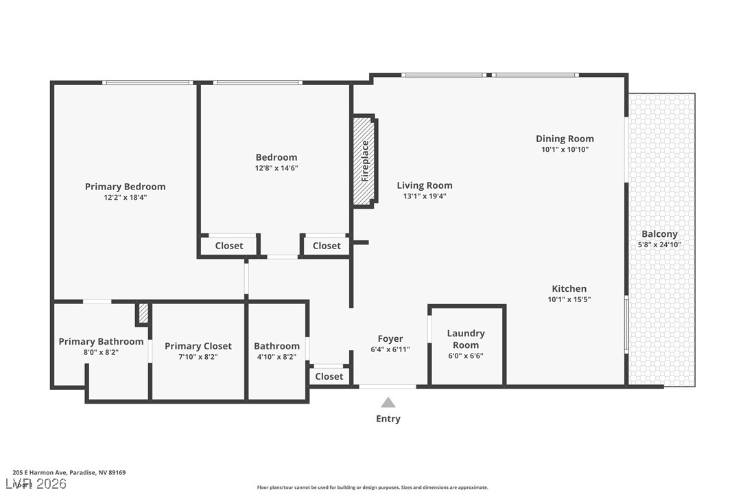 205 East Harmon Avenue 1012