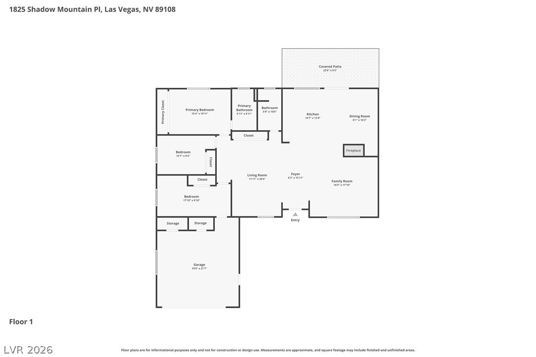 1825 Shadow Mountain Place