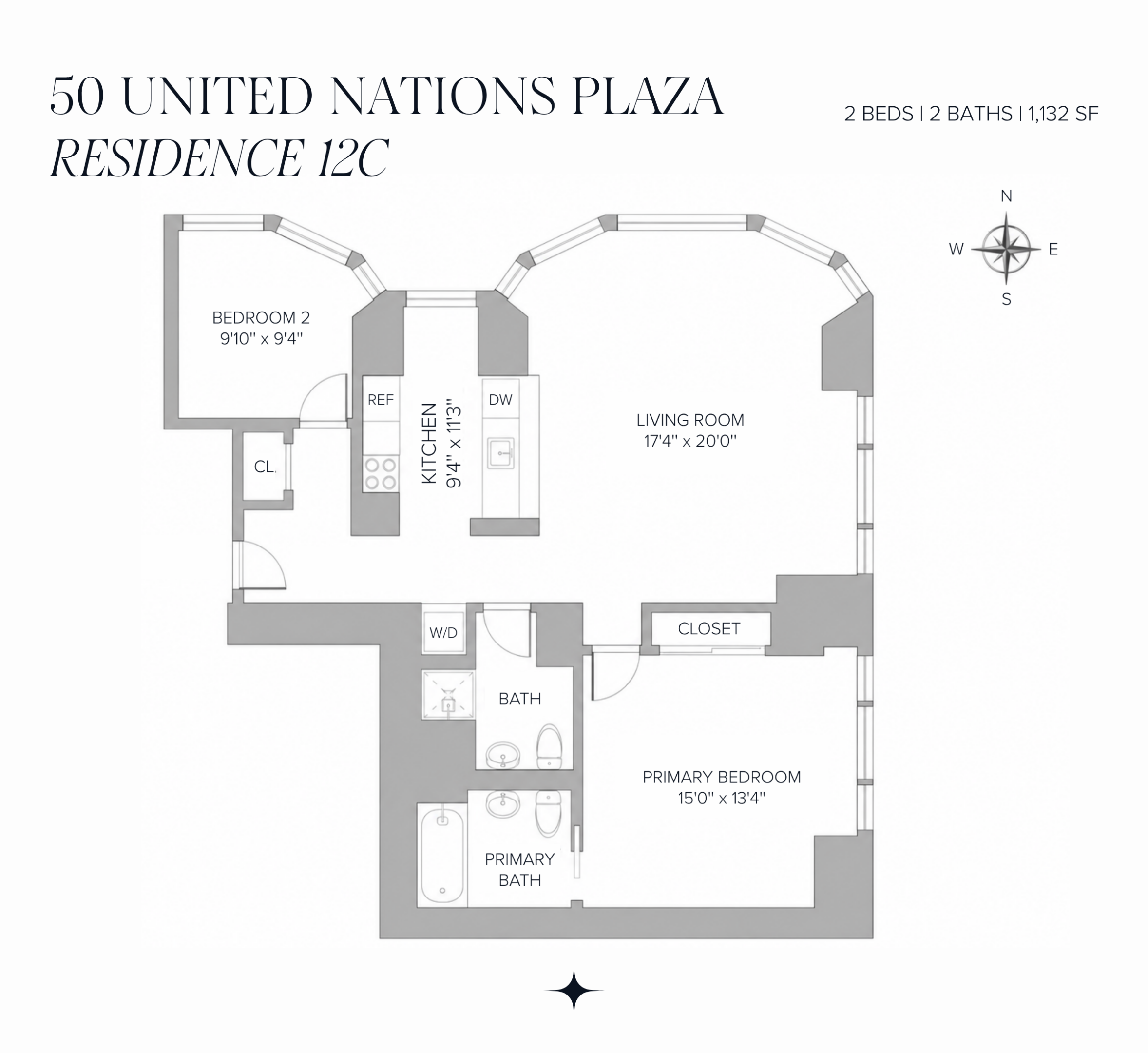 50 United Nations Plaza 12C