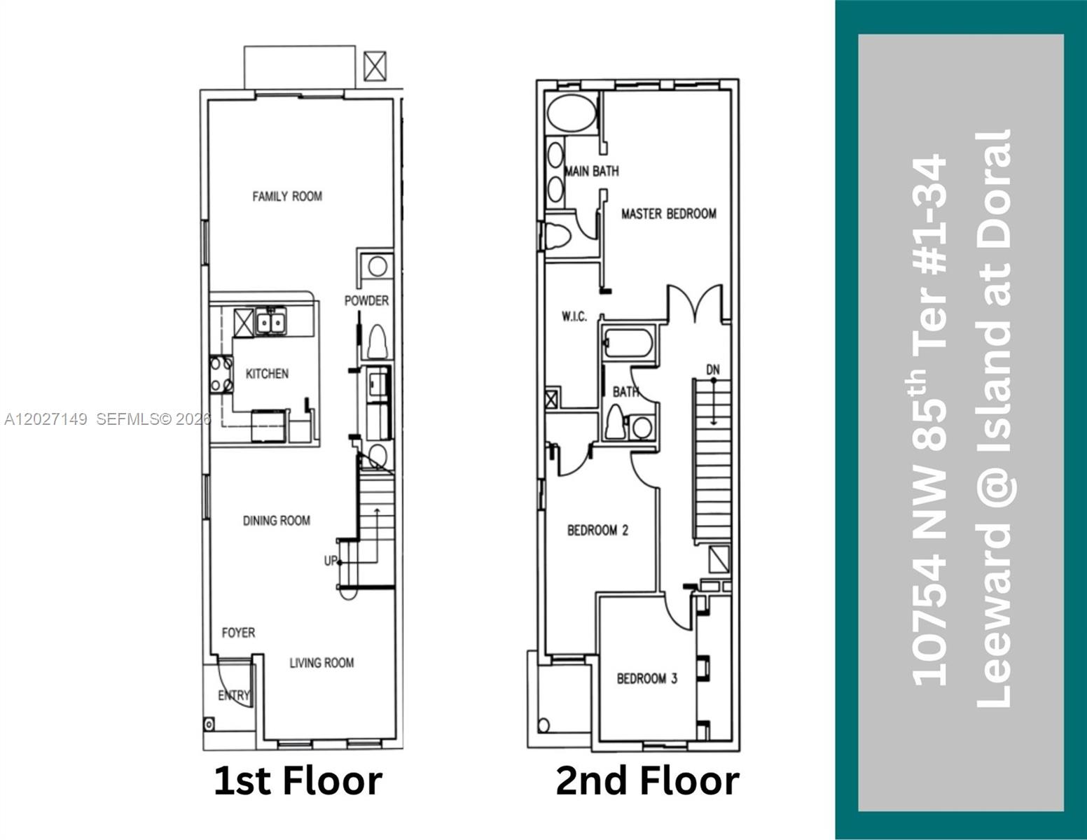 10754 NW 85th Ter # 34 Unit: 1-34