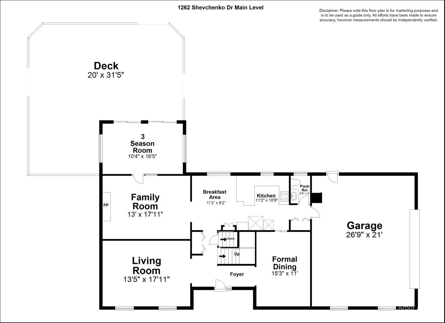 1262 Shevchenko Drive