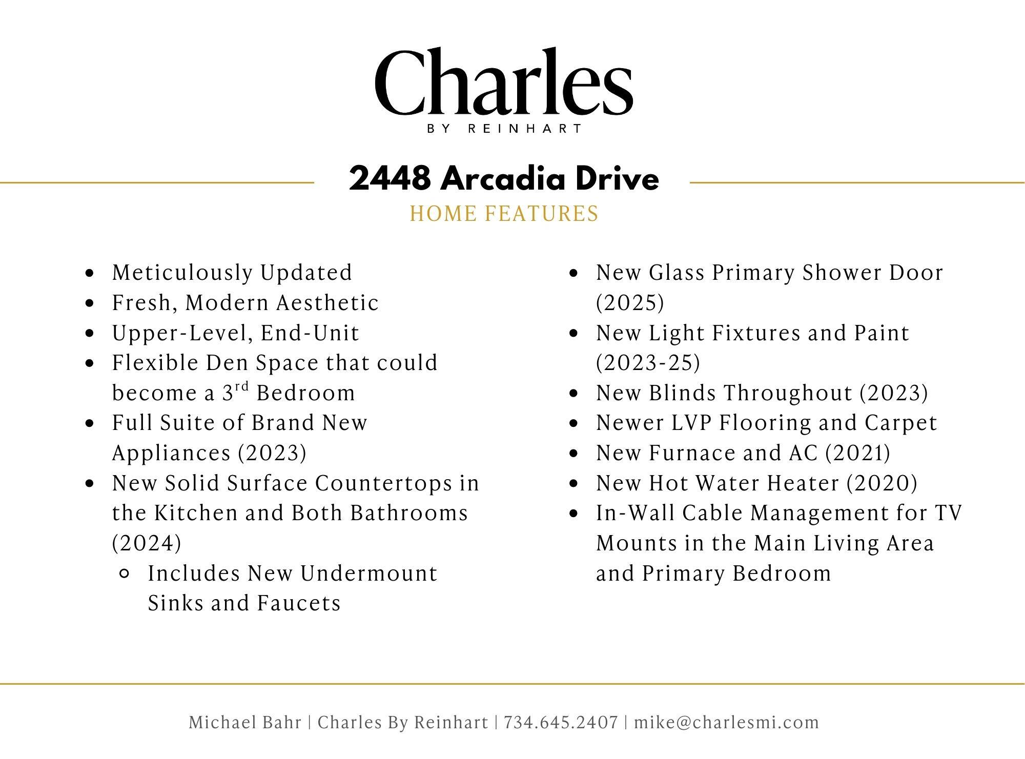 2448 Arcadia Drive