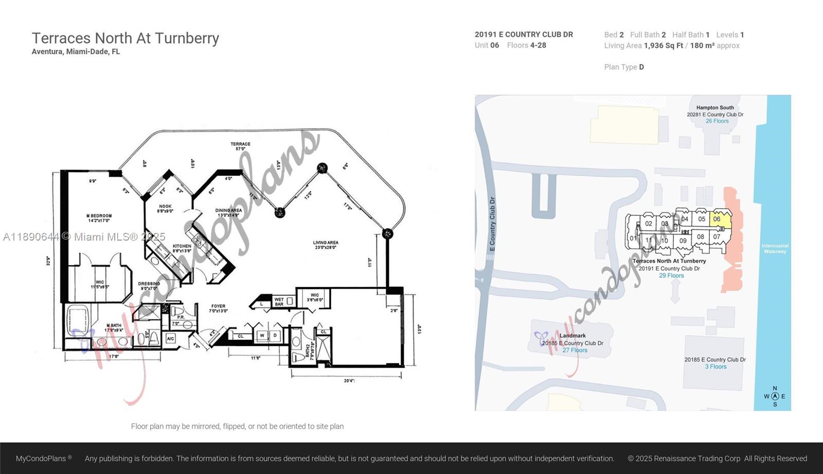 20191 E Country Club Dr # 2606