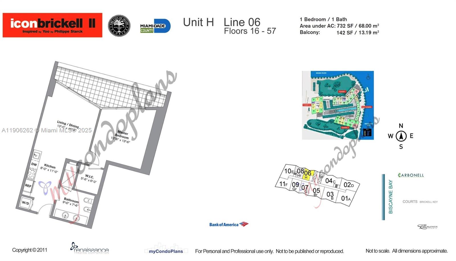 495 Brickell Ave # 1606
