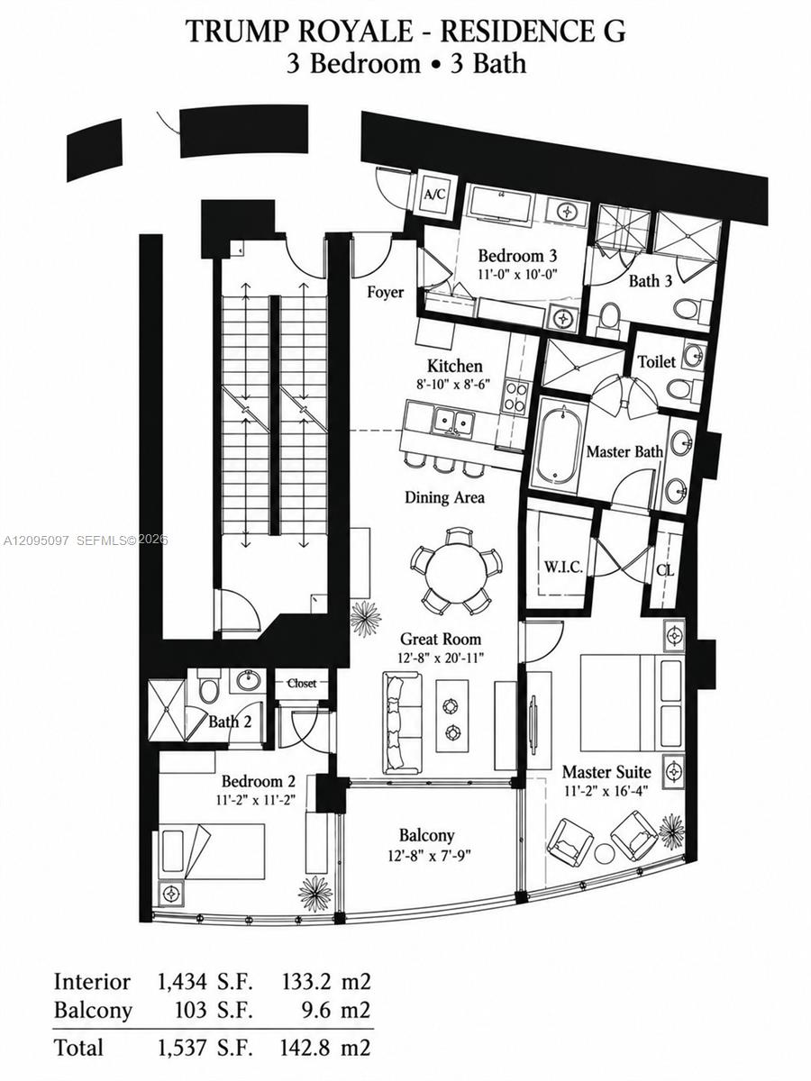 18201 Collins Ave # 1407