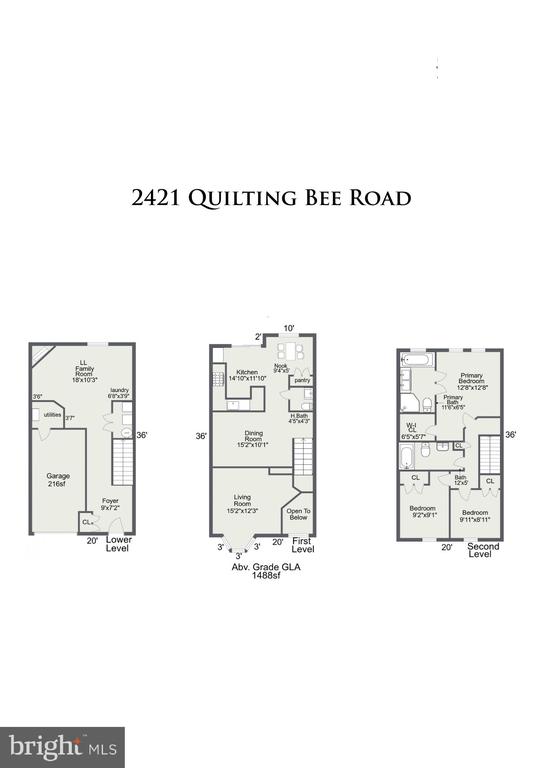 2421 QUILTING BEE ROAD