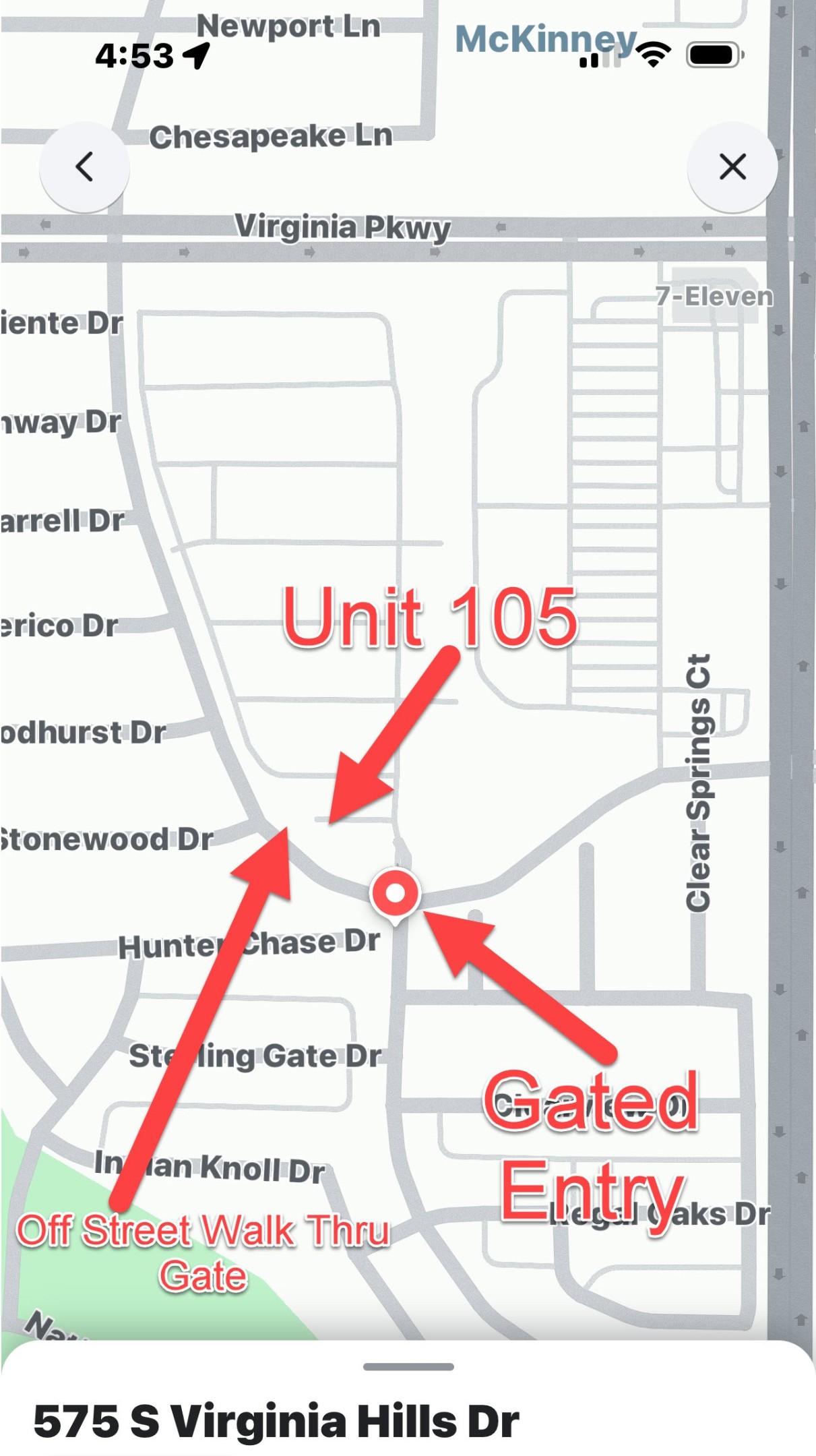 575 S Virginia Hills Drive 105