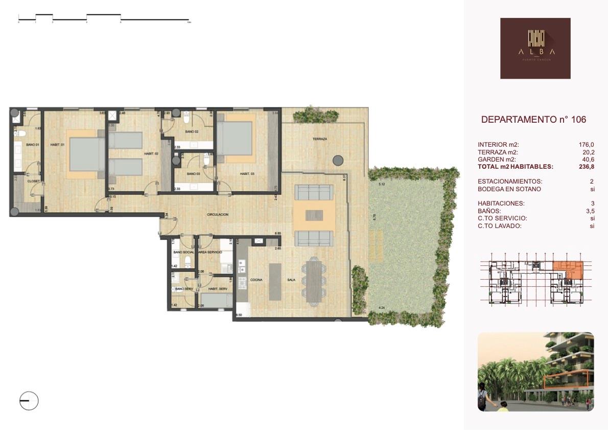 2413 Blvd Puerto Cancún # 106