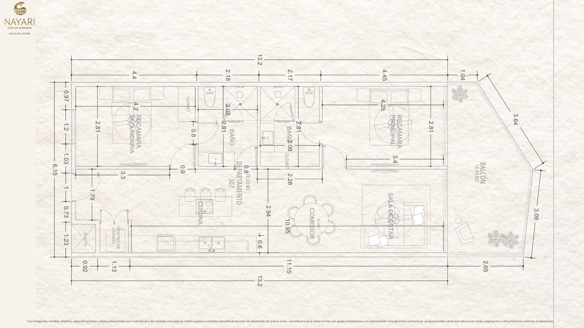 34 Bugambilias # 307
