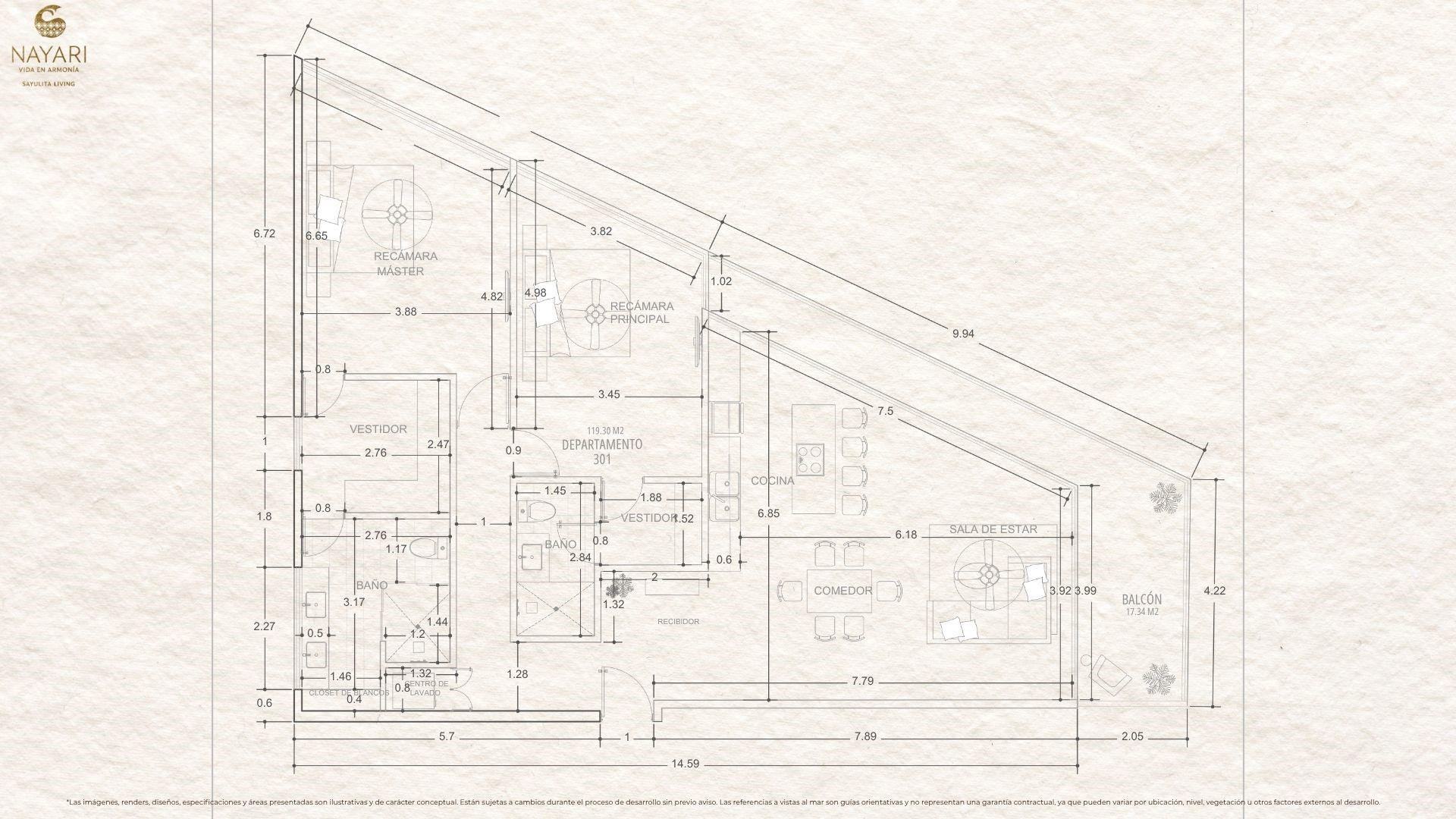 34 Bugambilias # 301