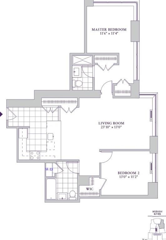 88 MORGAN ST Unit: 1506