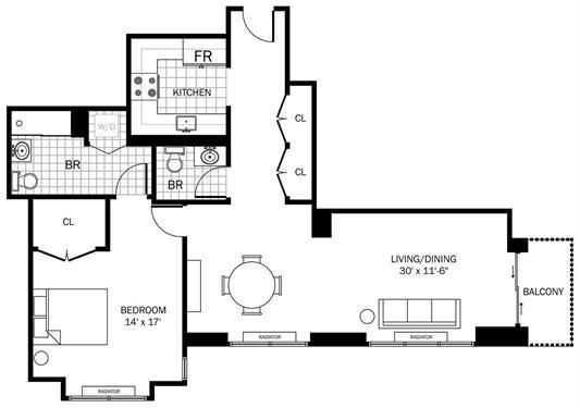 88 MORGAN ST Unit: PH5-5