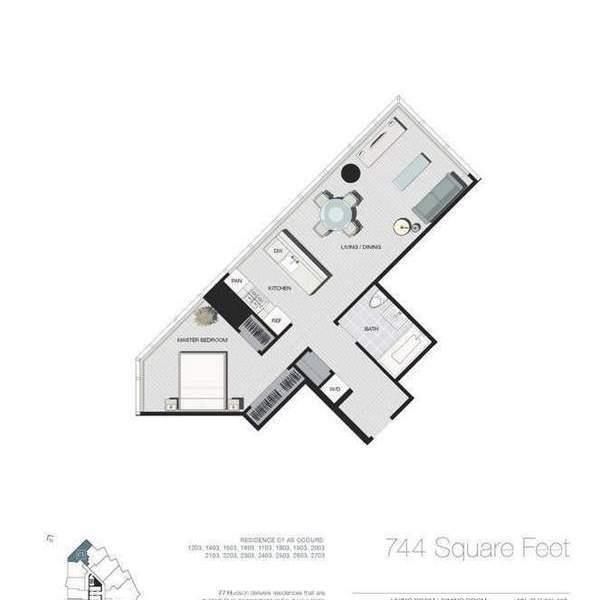 77 HUDSON ST Unit: 1403