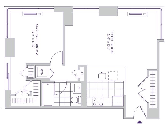 88 MORGAN ST Unit: 2502