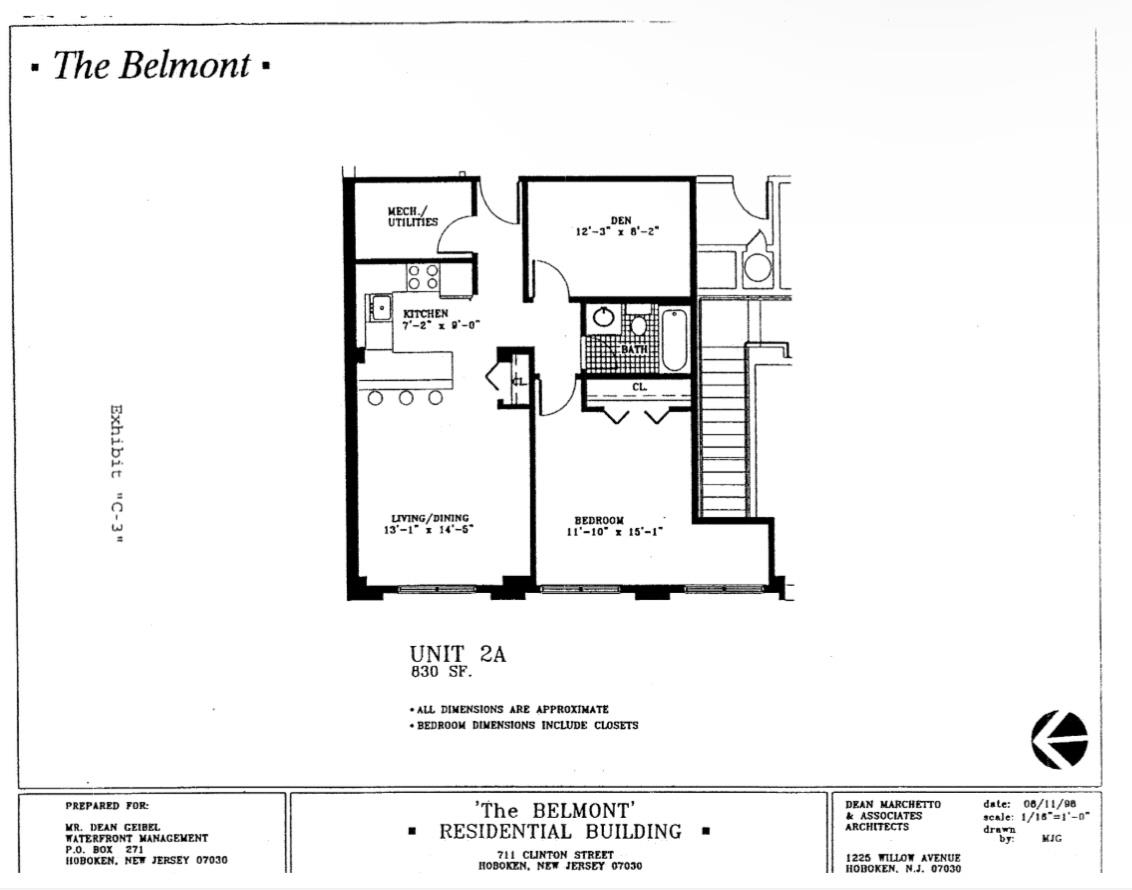 711 CLINTON ST Unit: 2A