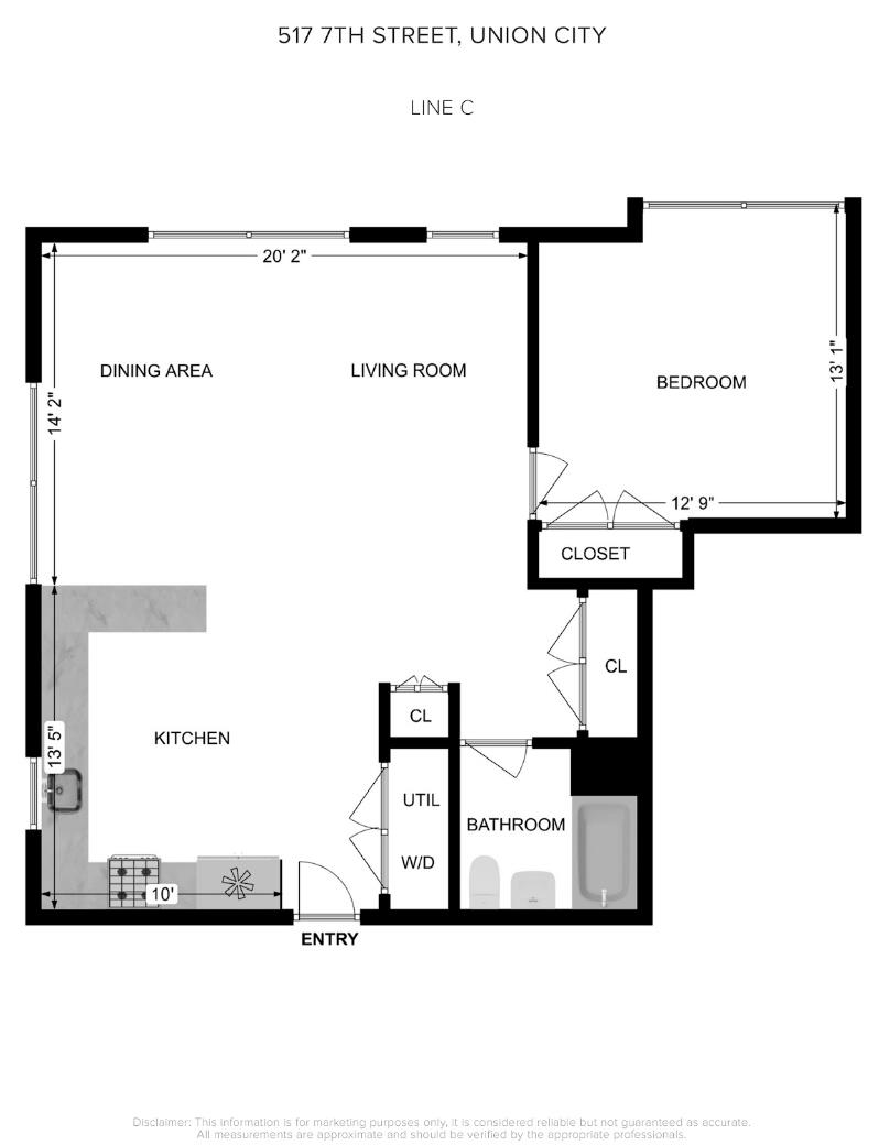 517 7TH ST Unit: 3C