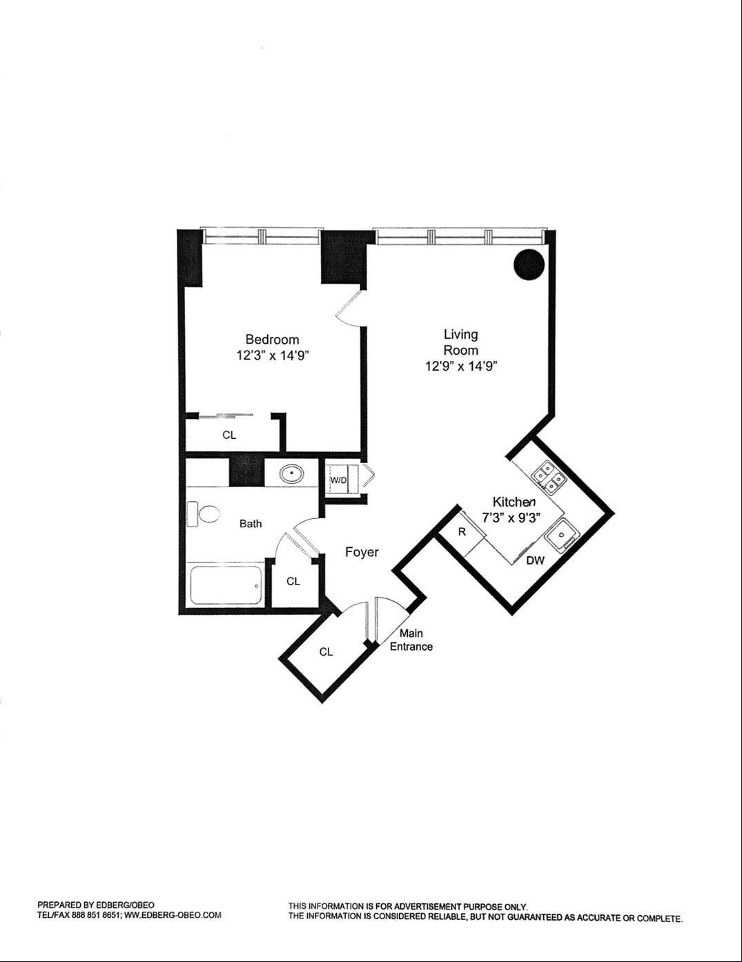 77 HUDSON ST Unit: 2102