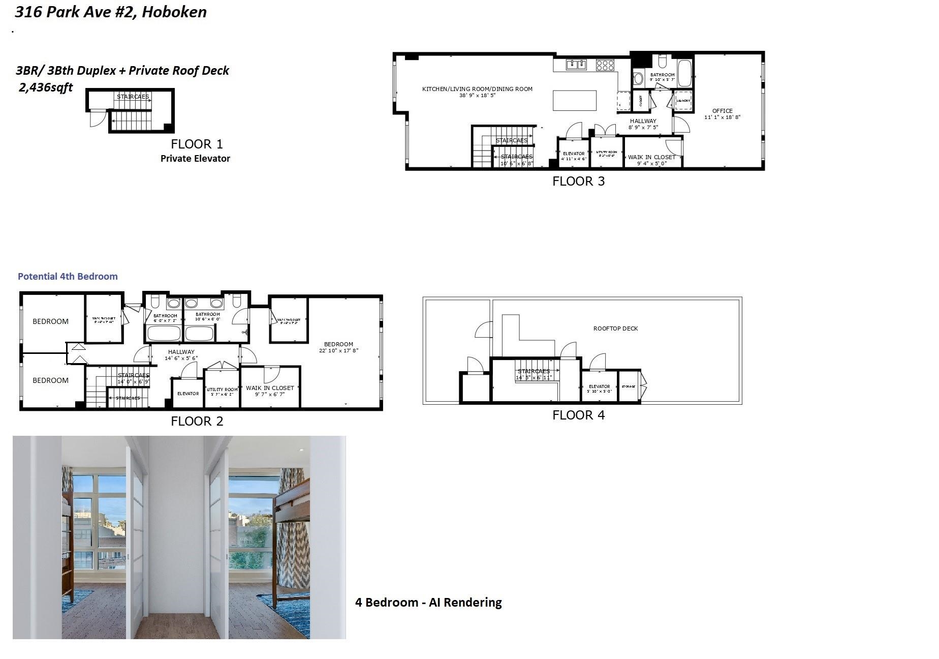 316 PARK AVE Unit: 2