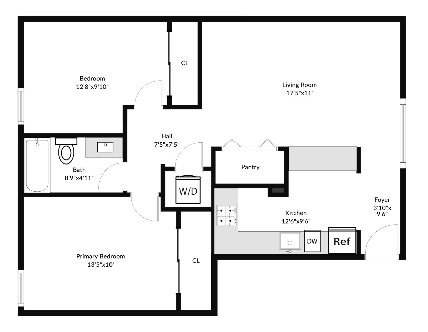 150 61ST ST Unit: 2 (1R)