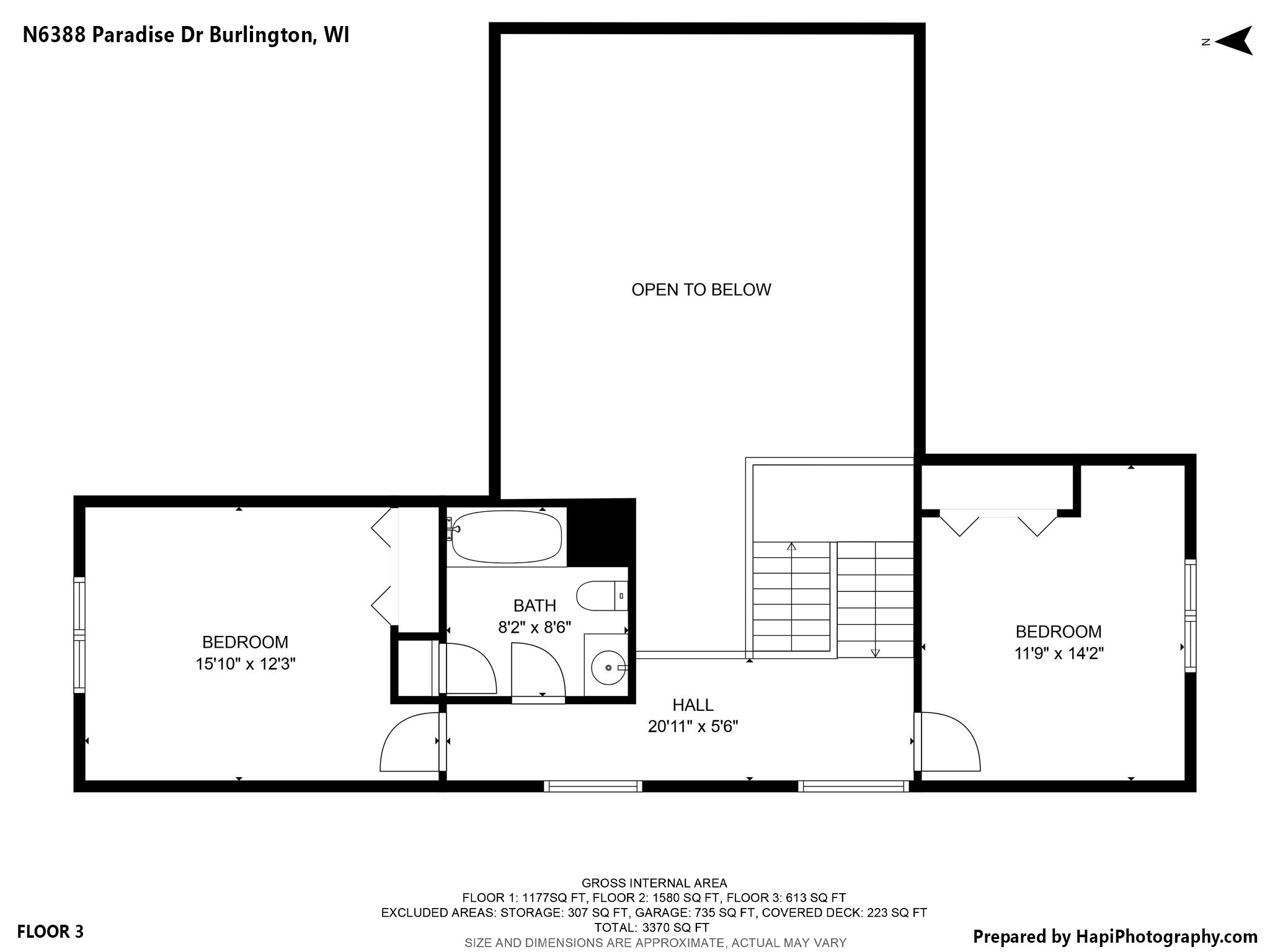 N6388 Paradise Dr