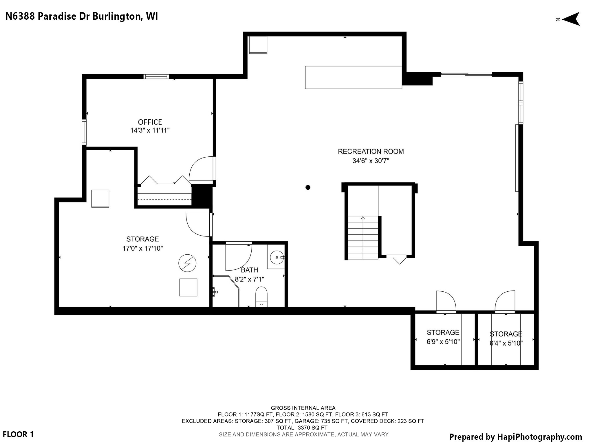 N6388 Paradise Dr