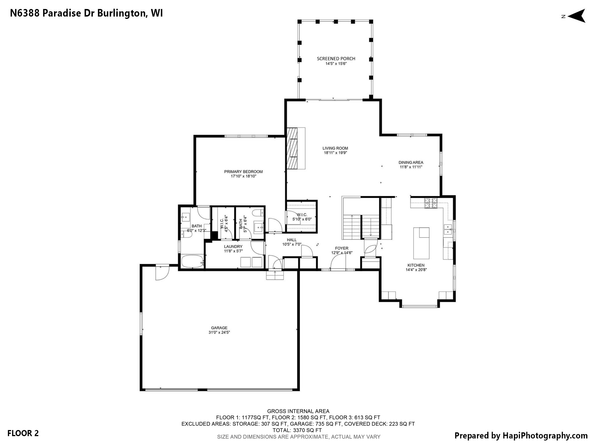 N6388 Paradise Dr