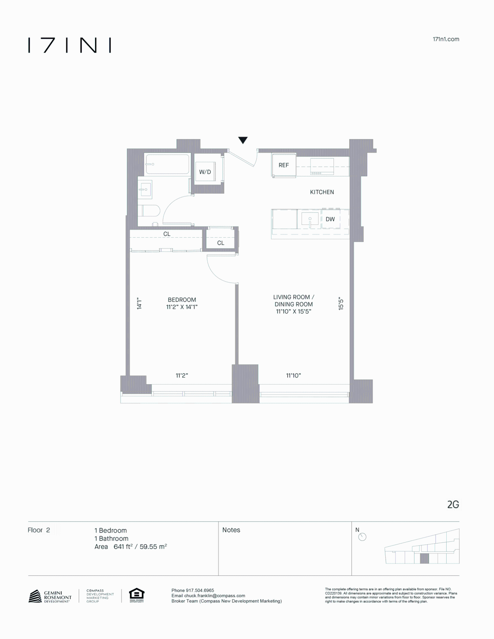 171 N 1st Street 2G