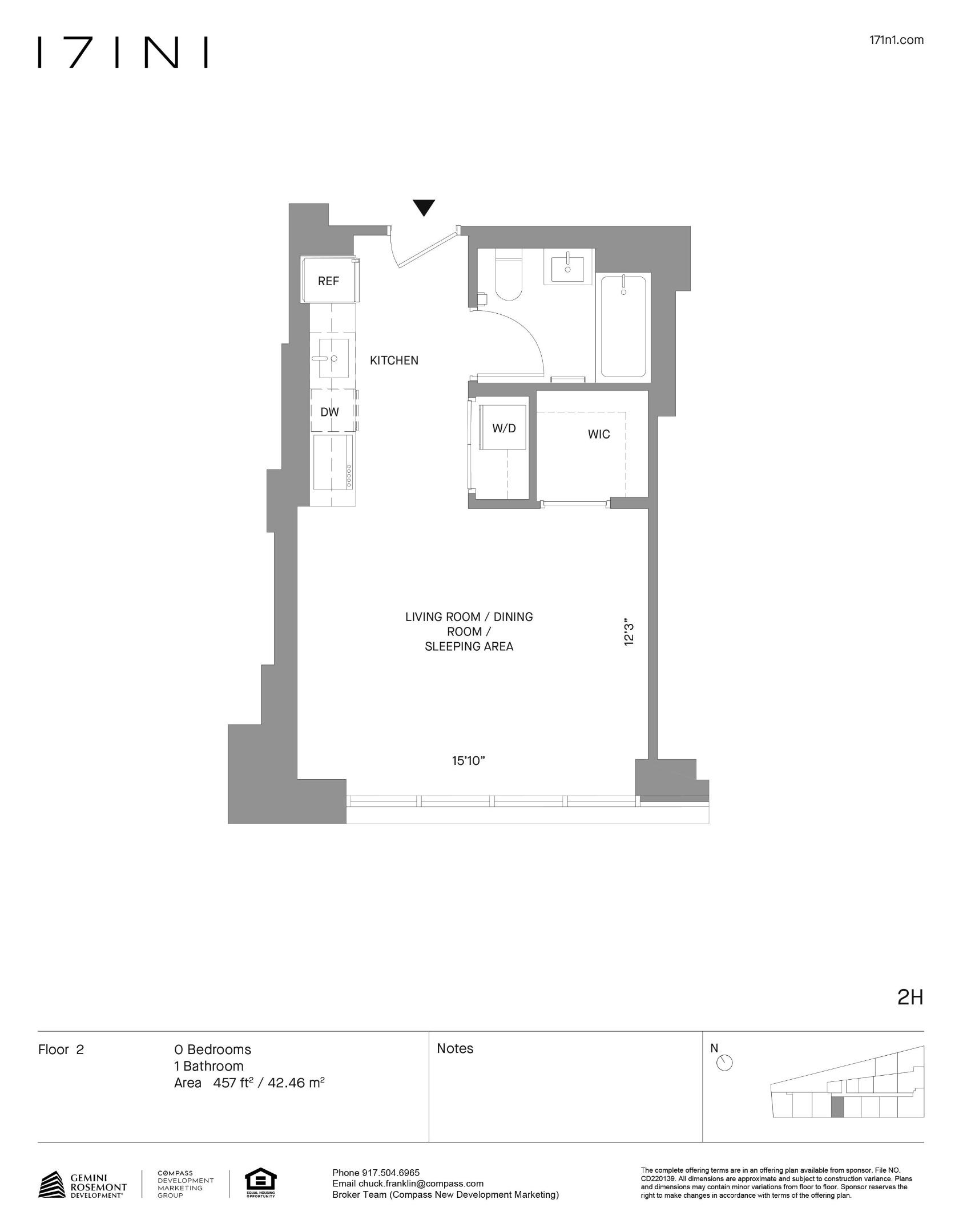 171 N 1st Street 2H