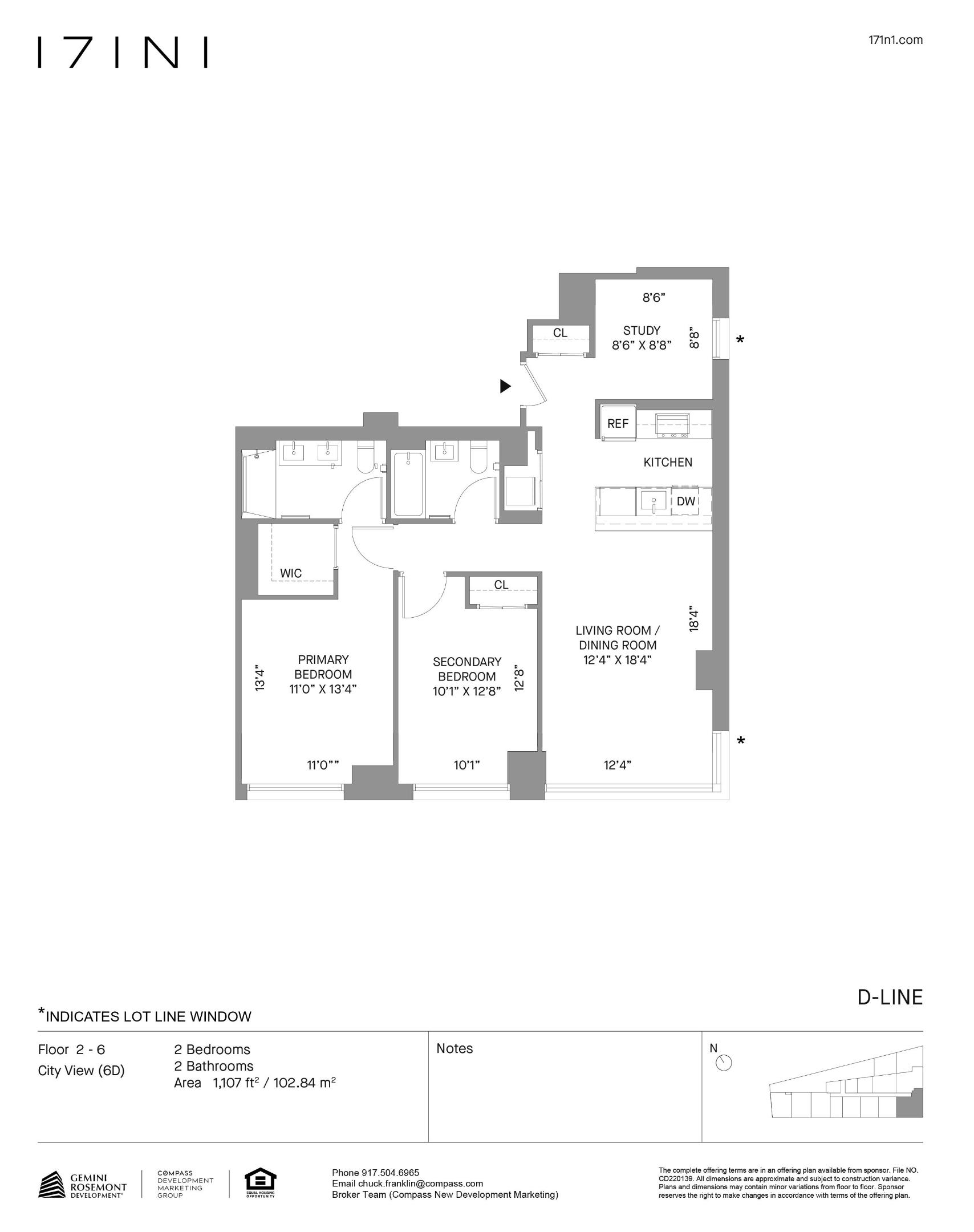 171 N 1st Street 2D
