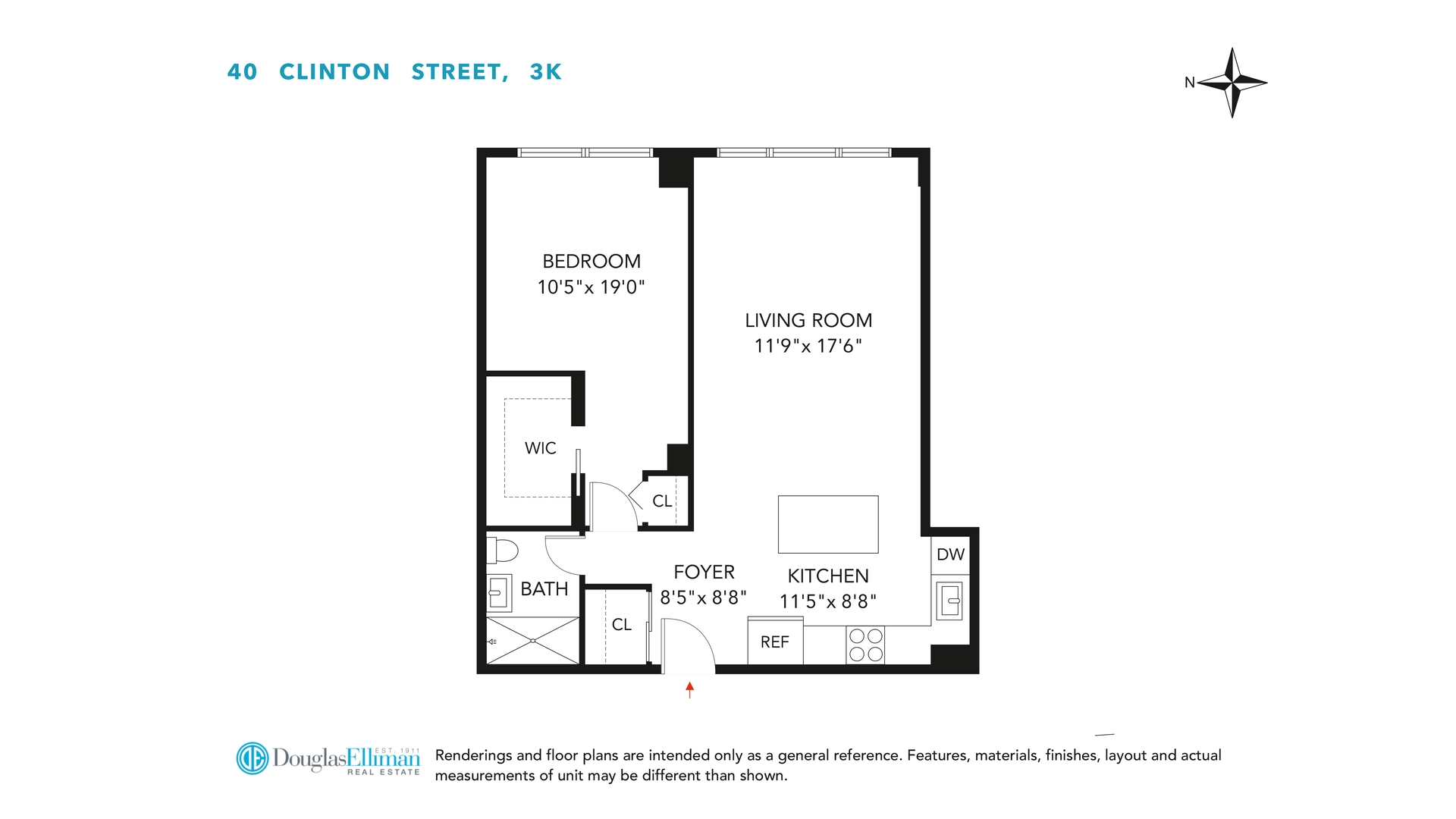40 CLINTON Street 3K