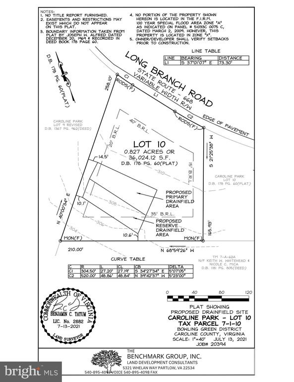LONG BRANCH ROAD